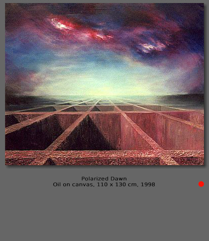 Michael Kühne AC 1998  Polarized Dawn, ooc, 110 x 130 cm
